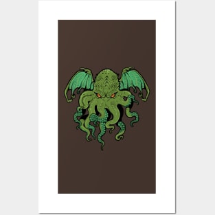 Cthulhu lives Posters and Art